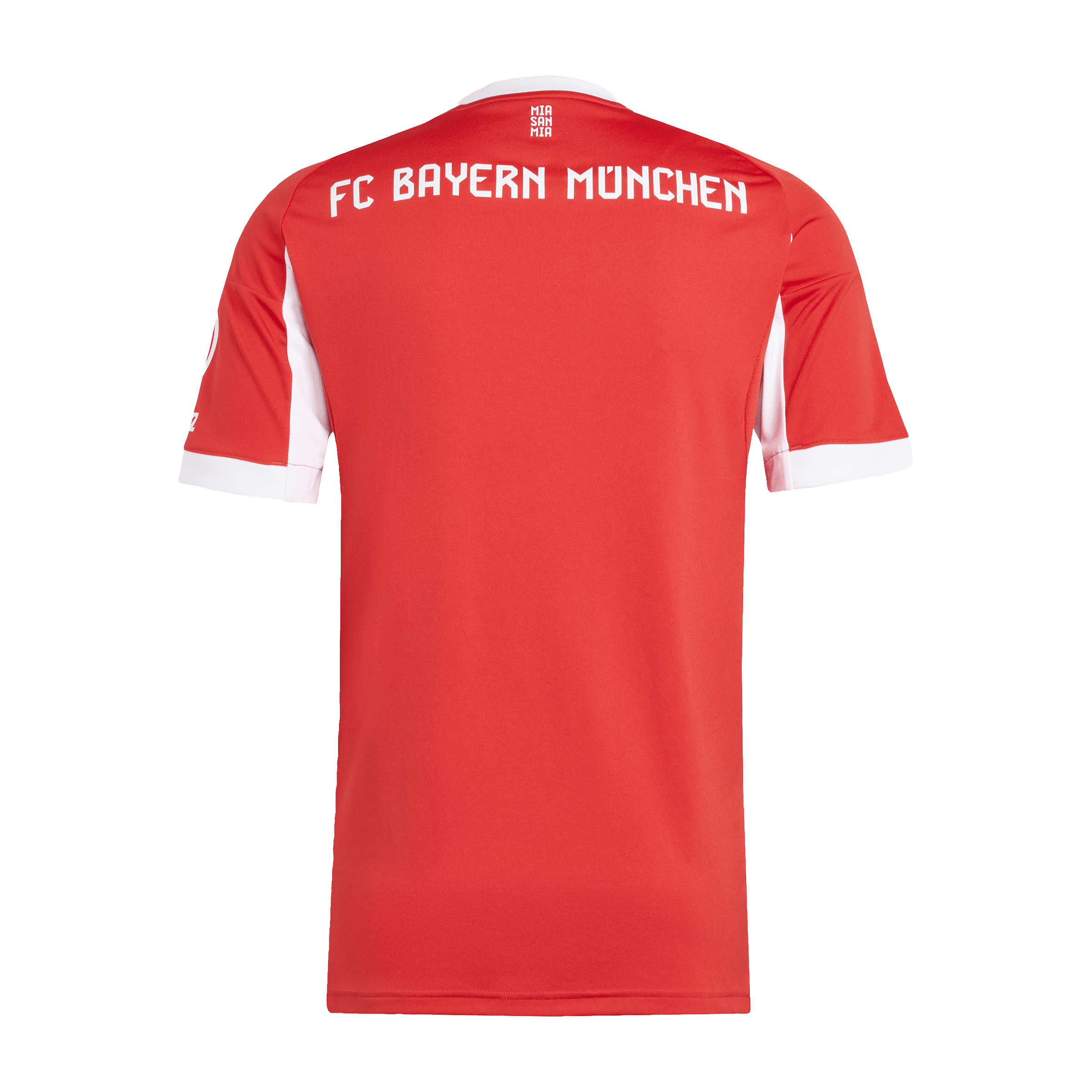 Adidas Mens Bayern Munich 25/26 Home Replica Football Jersey Red